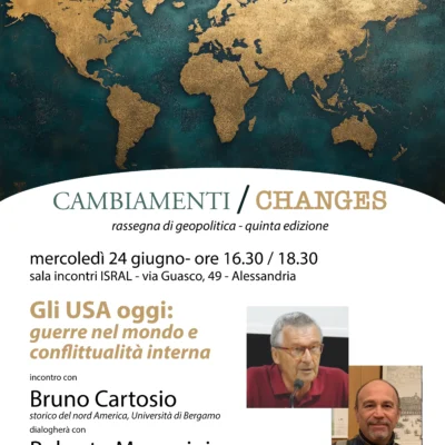 Immagine di Rassegna di Geopolitica: incontro con Bruno Cartosio