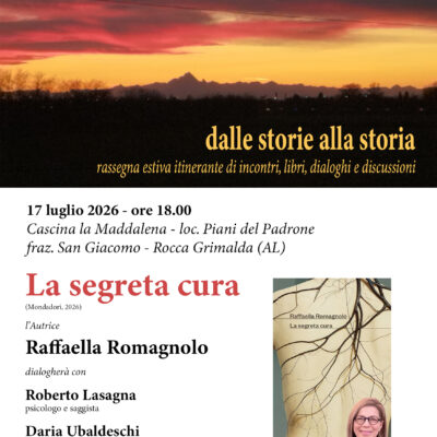 Immagine di Incontro con Raffaella Romagnolo e a seguire aperitivo